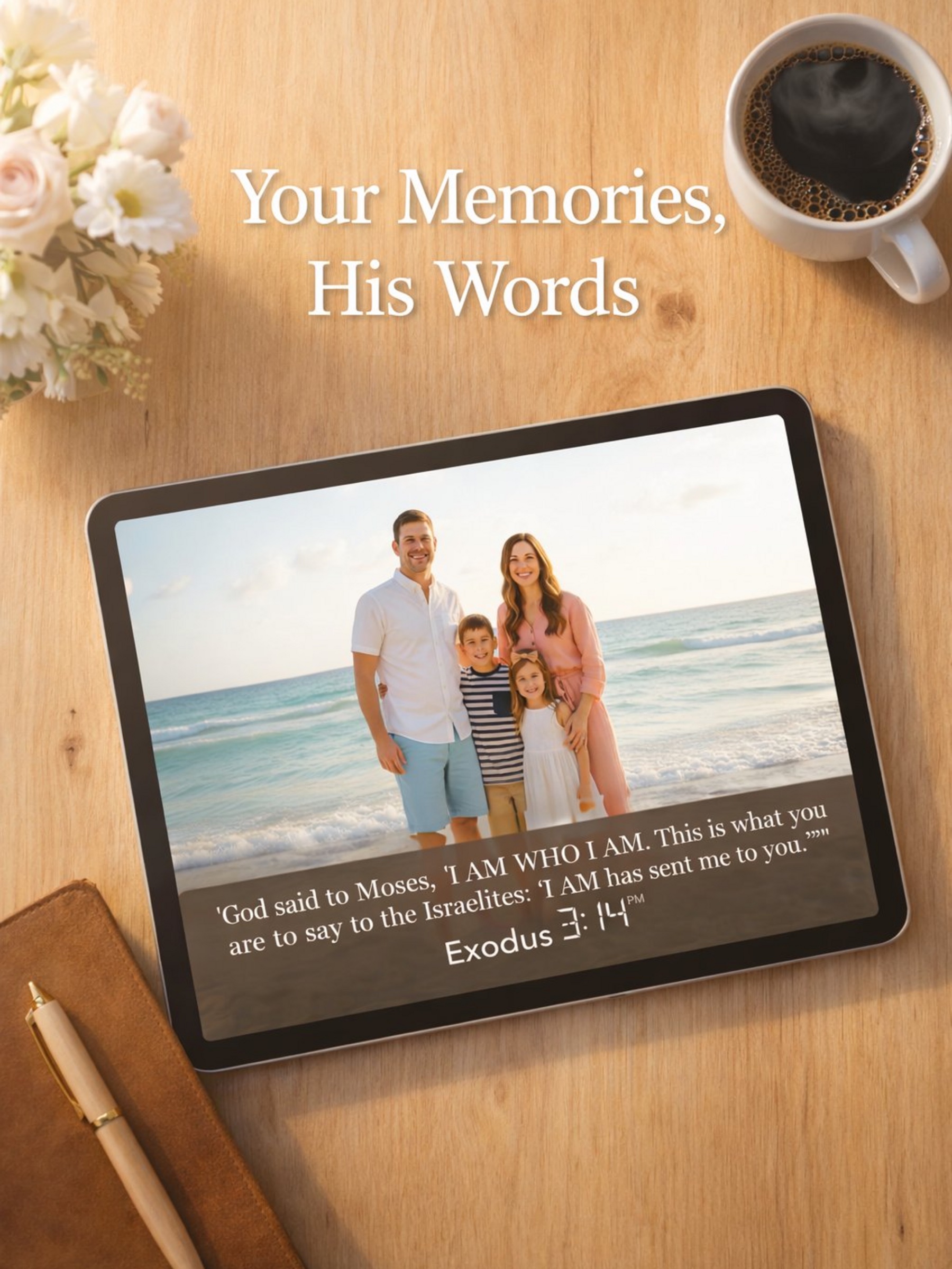 FaithClock on iPad